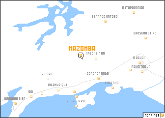 map of Mazomba