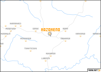 map of Mazomeno