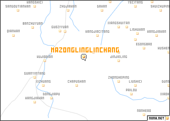 map of Mazonglinglinchang