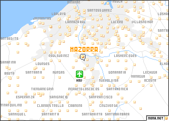 map of Mazorra