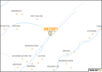 map of Mazory