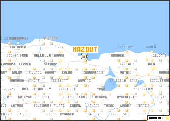 map of Mazout