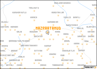 map of Mazra‘at ‘Āmūd