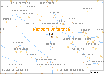 map of Mazra‘eh-ye Gūgerd