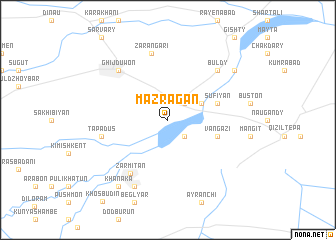 map of Mazragan