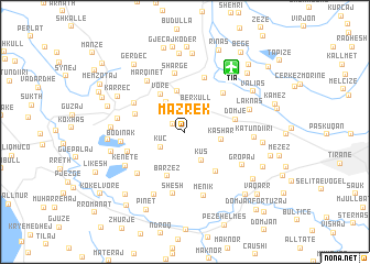 map of Mazrek