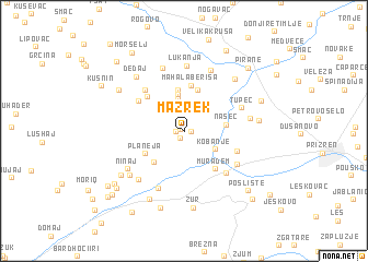 map of Mazrek