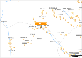 map of Mazuak