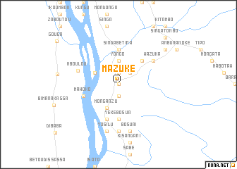 map of Mazuke