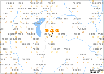 map of Mazuko