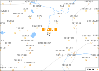 map of Mazuliu