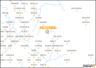 map of Mazumbai