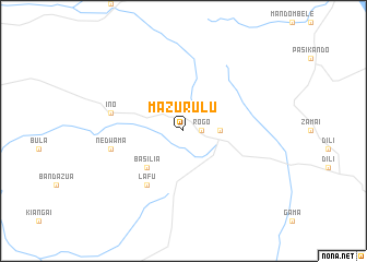 map of Mazurulu