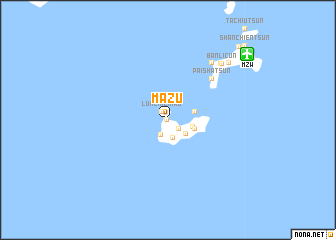 map of Mazu