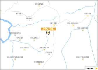 map of Mazwemi