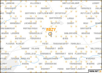 map of Mazy