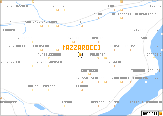 map of Mazzarocco