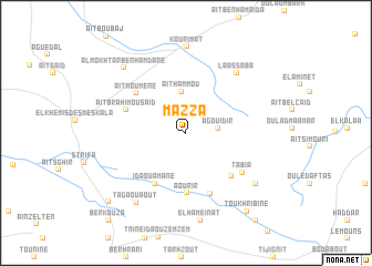 map of Mazza