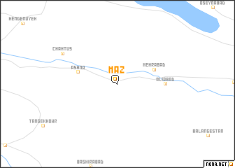 map of Maz