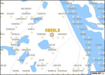 map of Mbaala