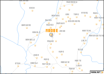 map of Mbabe