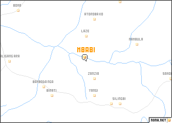 map of Mbabi