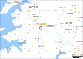 map of Mbabo