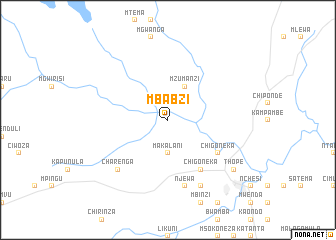 map of Mbabzi