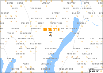 map of Mbadate