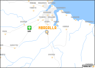 map of Mbagalla