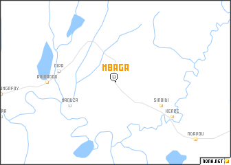 map of Mbaga