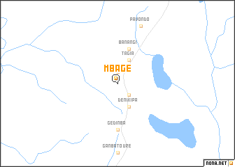 map of Mbage