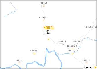 map of Mbagi