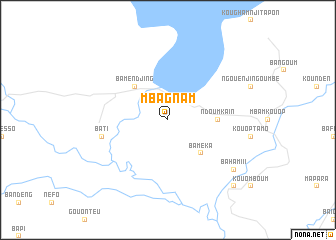 map of Mbagnam