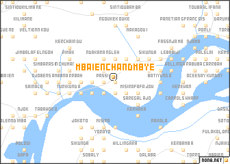 map of Mbaien Chand Mbye