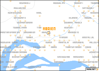 map of Mbaien