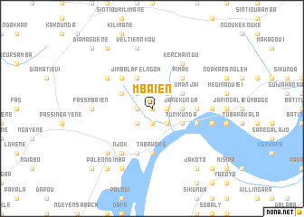 map of Mbaien