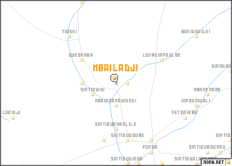 map of Mbaïladji