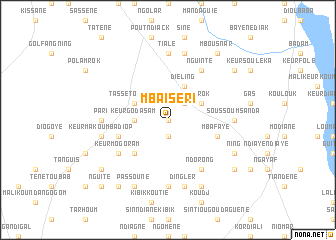 map of Mbaïseri