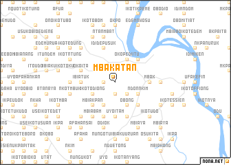 map of Mbak Atan