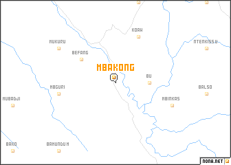 map of Mbakong