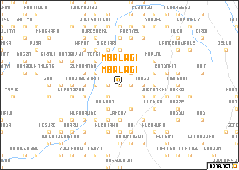 map of Mbalagi