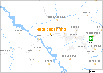 map of Mbala-Kalonda