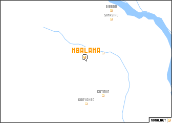 map of Mbalama