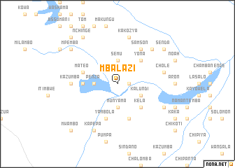 map of Mbalazi