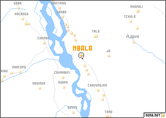 map of Mʼbala