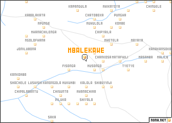 map of Mbalekawe