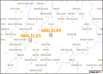 map of Mbalelon