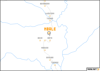 map of Mbalé