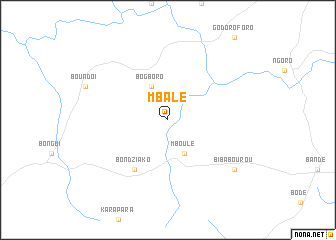 map of Mbalé